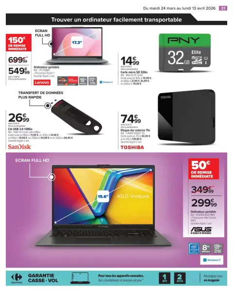 Carrefour France offers from 24 March to 13 April 2026 Bring in the Good Spring Deals - Page 21