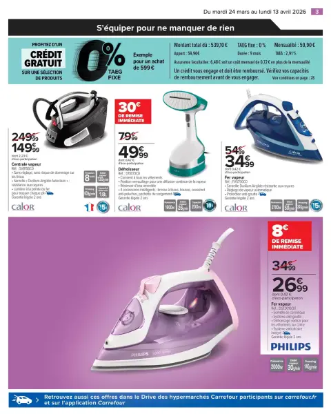 Carrefour France offers from 24 March to 13 April 2026 Bring in the Good Spring Deals - Page 3