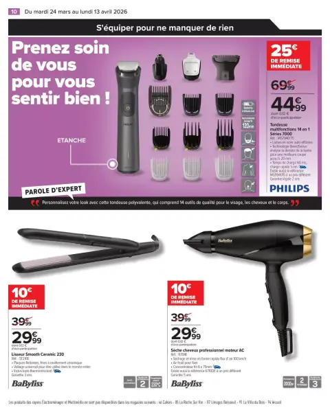 Carrefour France offers from 24 March to 13 April 2026 Bring in the Good Spring Deals - Page 10