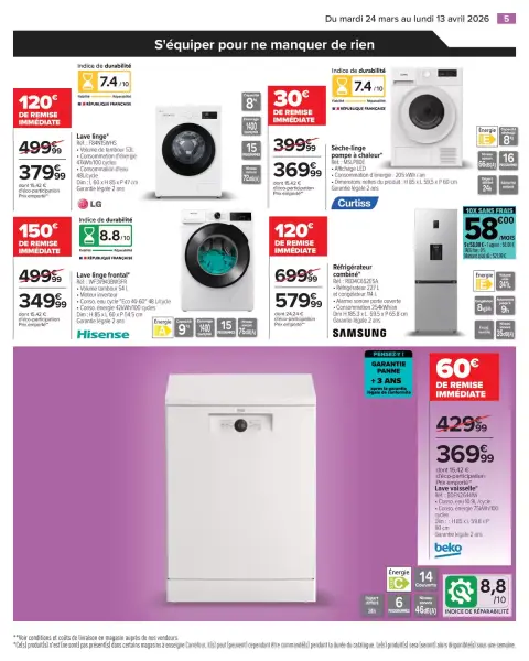 Carrefour France offers from 24 March to 13 April 2026 Bring in the Good Spring Deals - Page 5
