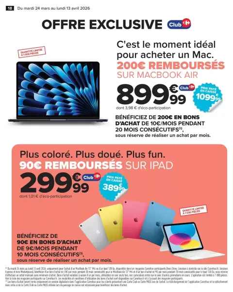 Carrefour France offers from 24 March to 13 April 2026 Bring in the Good Spring Deals - Page 18