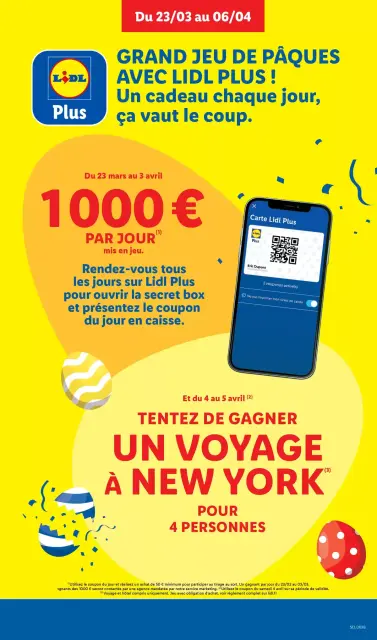 Offres Lidl France de 20 à 25 mars 2026 De Bons Produits pour Pâques, Ça Vaut le Coup - Page 27