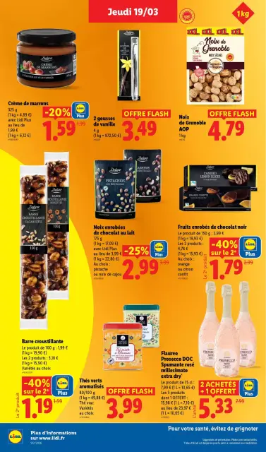 Offres Lidl France de 20 à 25 mars 2026 De Bons Produits pour Pâques, Ça Vaut le Coup - Page 22
