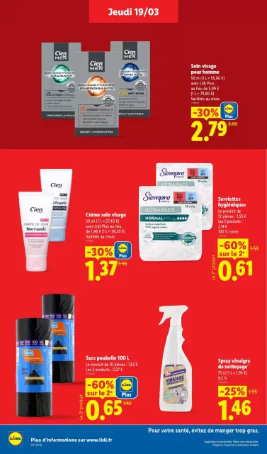 Offres Lidl France de 20 à 25 mars 2026 De Bons Produits pour Pâques, Ça Vaut le Coup - Page 12