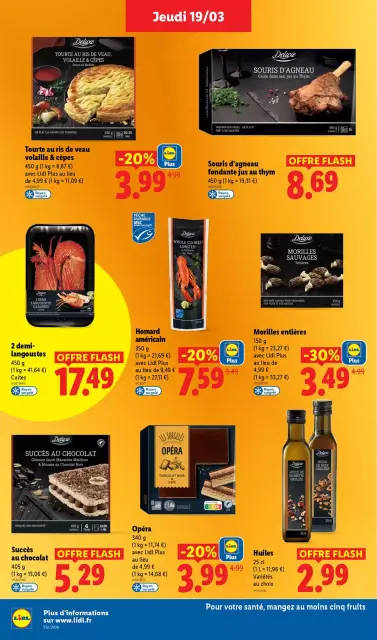 Offres Lidl France de 20 à 25 mars 2026 De Bons Produits pour Pâques, Ça Vaut le Coup - Page 20