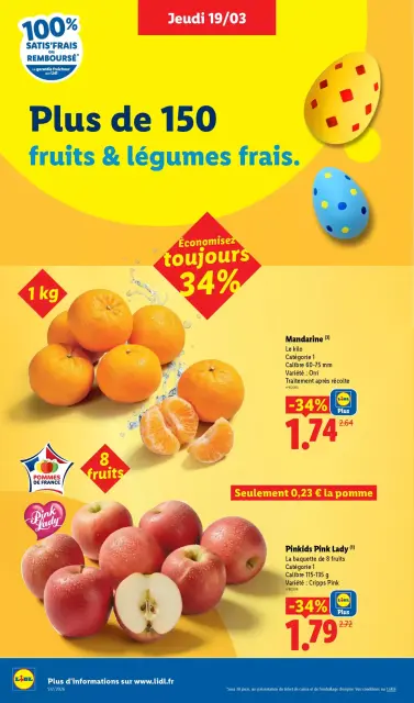 Offres Lidl France de 20 à 25 mars 2026 De Bons Produits pour Pâques, Ça Vaut le Coup - Page 2