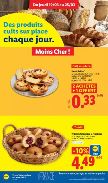 Offres Lidl France de 20 à 25 mars 2026 De Bons Produits pour Pâques, Ça Vaut le Coup - Page 8