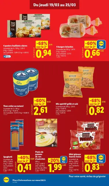 Offres Lidl France de 20 à 25 mars 2026 De Bons Produits pour Pâques, Ça Vaut le Coup - Page 10