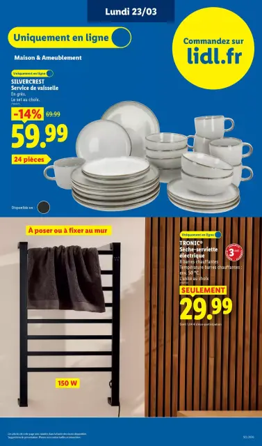 Offres Lidl France de 20 à 25 mars 2026 De Bons Produits pour Pâques, Ça Vaut le Coup - Page 69