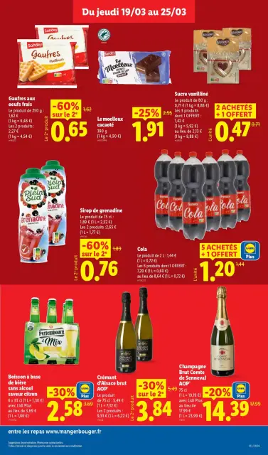 Offres Lidl France de 20 à 25 mars 2026 De Bons Produits pour Pâques, Ça Vaut le Coup - Page 11