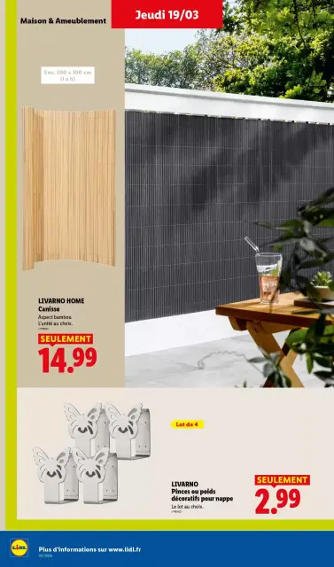 Offres Lidl France de 20 à 25 mars 2026 De Bons Produits pour Pâques, Ça Vaut le Coup - Page 42
