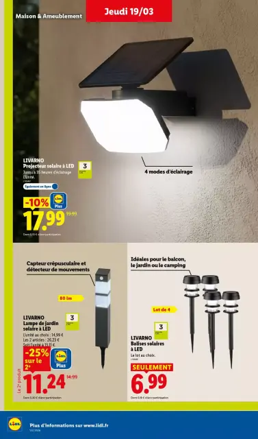 Offres Lidl France de 20 à 25 mars 2026 De Bons Produits pour Pâques, Ça Vaut le Coup - Page 40