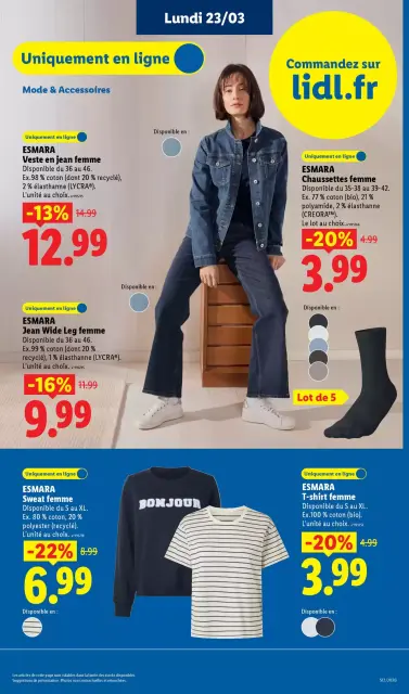 Offres Lidl France de 20 à 25 mars 2026 De Bons Produits pour Pâques, Ça Vaut le Coup - Page 71