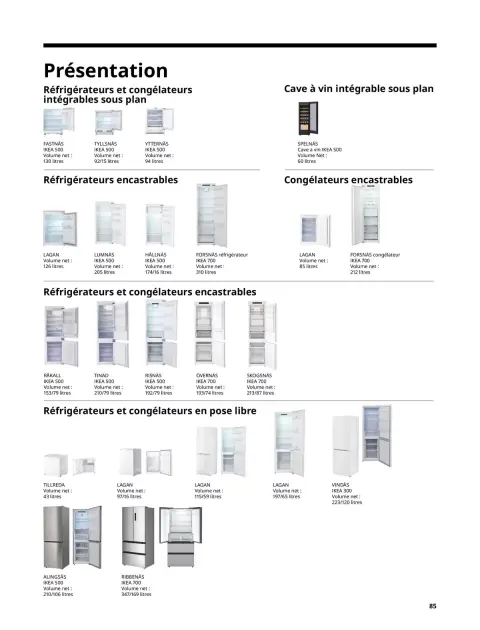 Offres IKEA France de 6 février à 31 décembre 2026 IKEA ÉLECTROMÉNAGER - Page 85