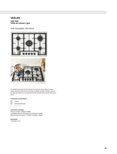 Offres IKEA France de 6 février à 31 décembre 2026 IKEA ÉLECTROMÉNAGER - Page 63