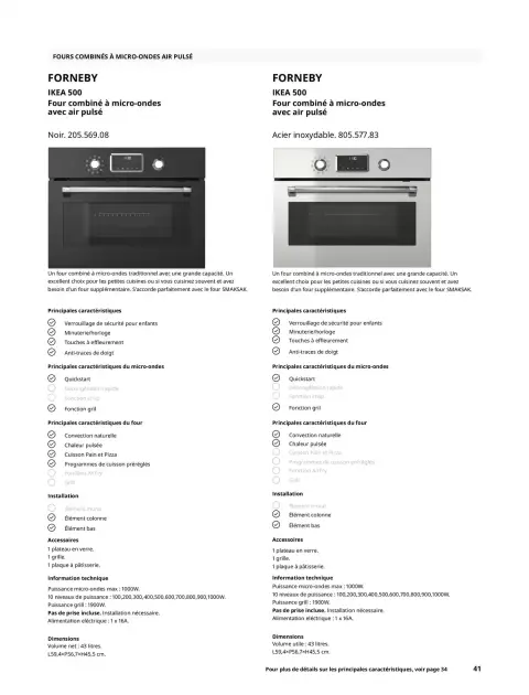 Offres IKEA France de 6 février à 31 décembre 2026 IKEA ÉLECTROMÉNAGER - Page 41