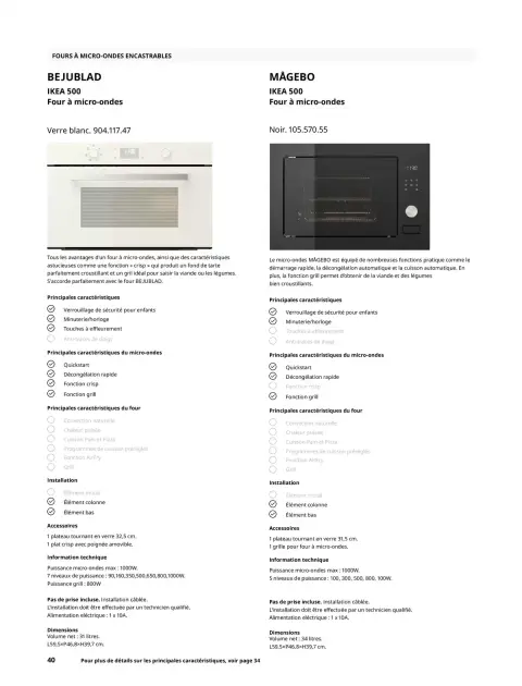 Offres IKEA France de 6 février à 31 décembre 2026 IKEA ÉLECTROMÉNAGER - Page 40