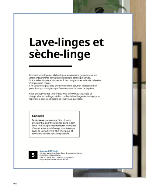 Offres IKEA France de 6 février à 31 décembre 2026 IKEA ÉLECTROMÉNAGER - Page 104
