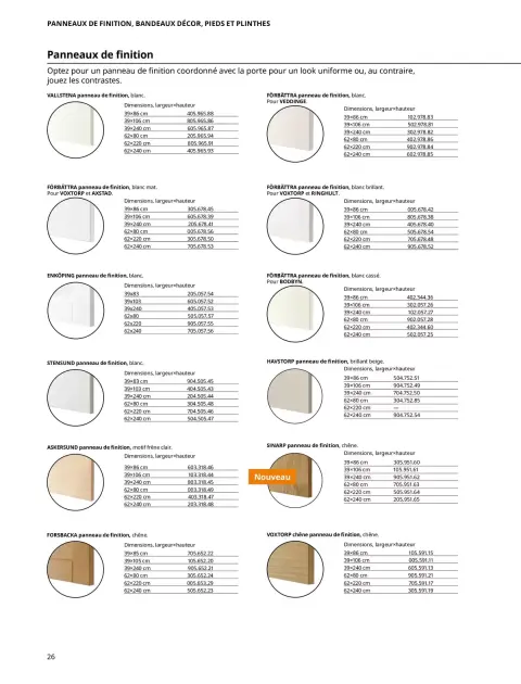 Offres IKEA France de 6 février à 31 décembre 2026 IKEA CUISINES - Page 26