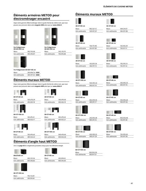 Offres IKEA France de 6 février à 31 décembre 2026 IKEA CUISINES - Page 41
