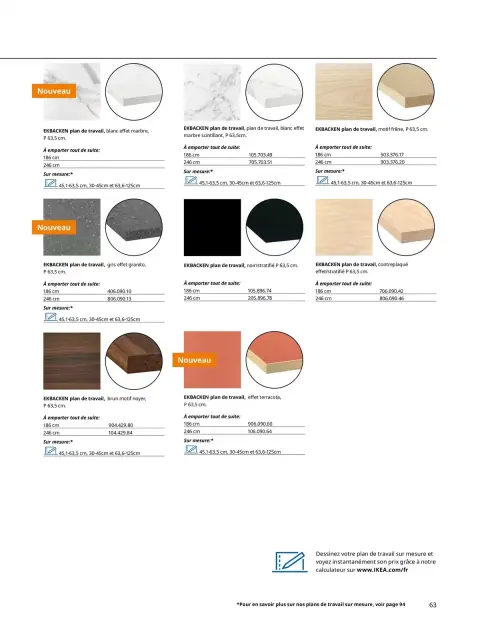 Offres IKEA France de 6 février à 31 décembre 2026 IKEA CUISINES - Page 63