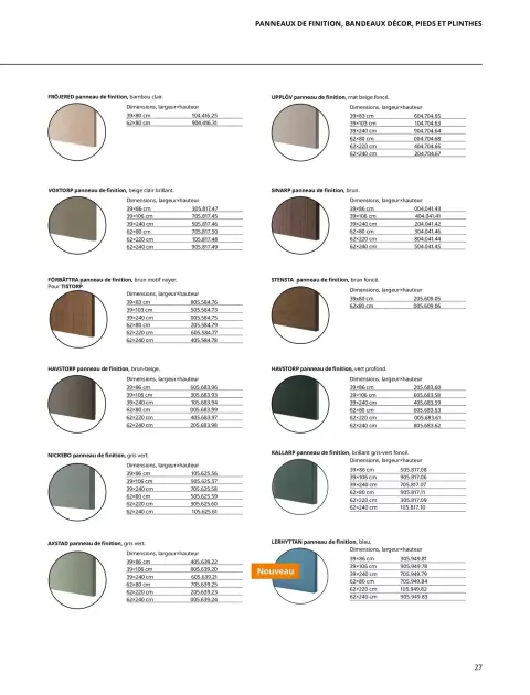 Offres IKEA France de 6 février à 31 décembre 2026 IKEA CUISINES - Page 27