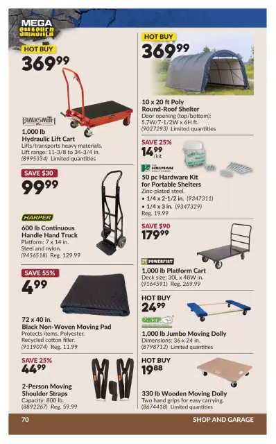 Princess Auto Canada offers from 10 to 22 March 2026 Mega Smasher Deals - Page 75