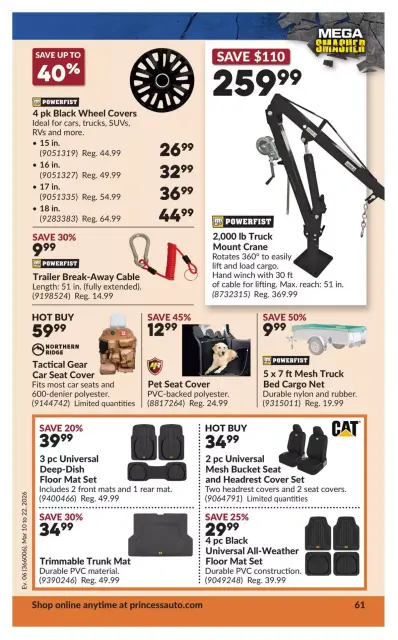 Princess Auto Canada offers from 10 to 22 March 2026 Mega Smasher Deals - Page 66