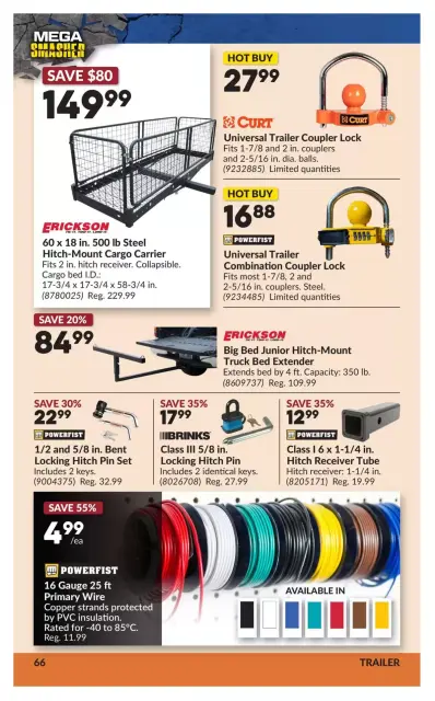 Princess Auto Canada offers from 10 to 22 March 2026 Mega Smasher Deals - Page 71