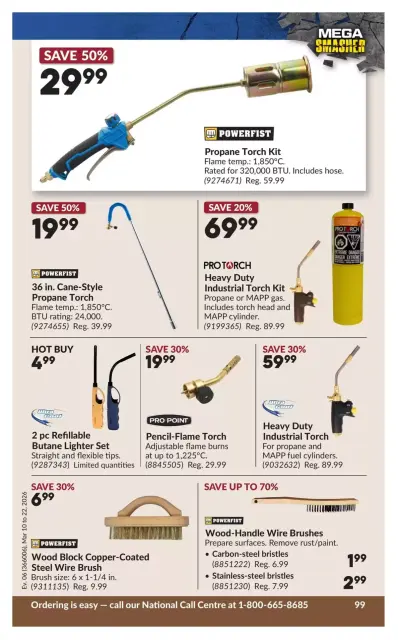 Princess Auto Canada offers from 10 to 22 March 2026 Mega Smasher Deals - Page 104