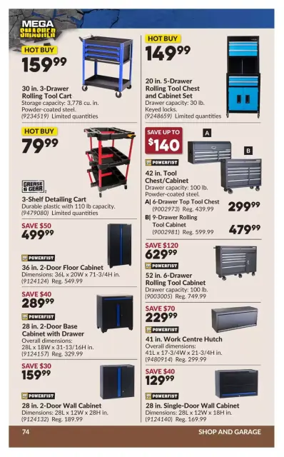 Princess Auto Canada offers from 10 to 22 March 2026 Mega Smasher Deals - Page 79