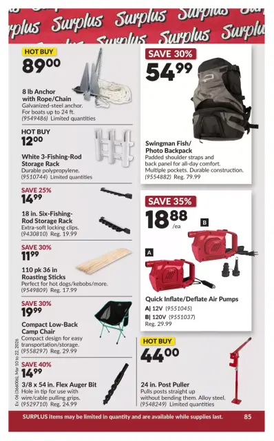 Princess Auto Canada offers from 10 to 22 March 2026 Mega Smasher Deals - Page 90