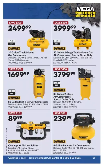 Princess Auto Canada offers from 10 to 22 March 2026 Mega Smasher Deals - Page 44