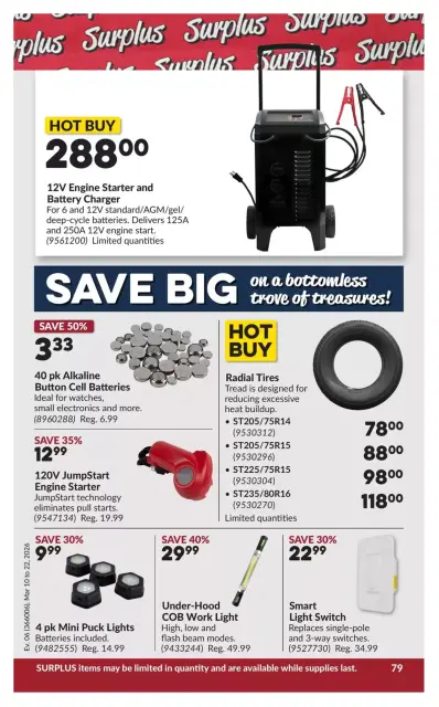Princess Auto Canada offers from 10 to 22 March 2026 Mega Smasher Deals - Page 84
