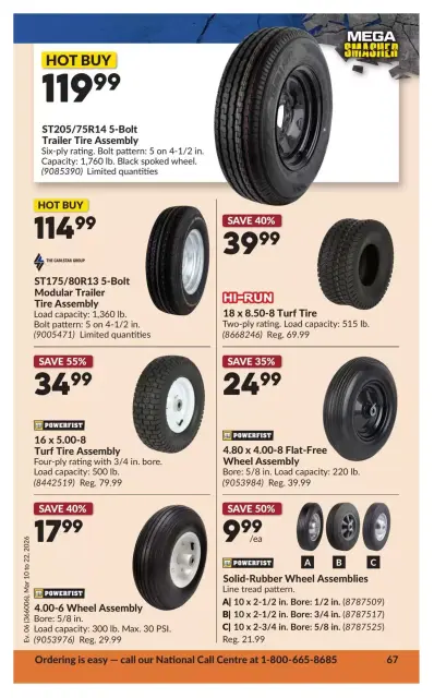 Princess Auto Canada offers from 10 to 22 March 2026 Mega Smasher Deals - Page 72