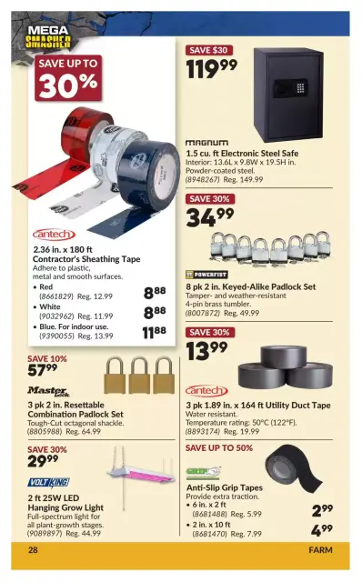 Princess Auto Canada offers from 10 to 22 March 2026 Mega Smasher Deals - Page 33