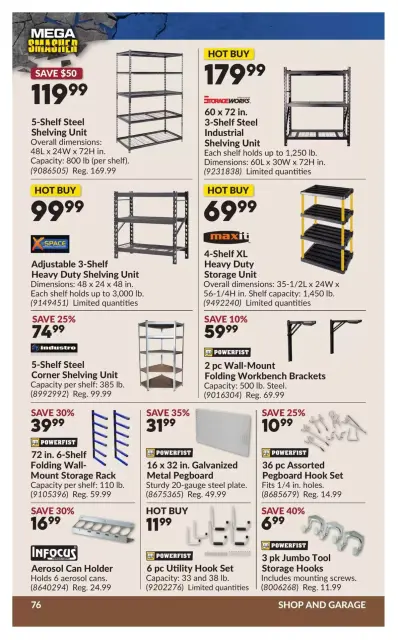Princess Auto Canada offers from 10 to 22 March 2026 Mega Smasher Deals - Page 81