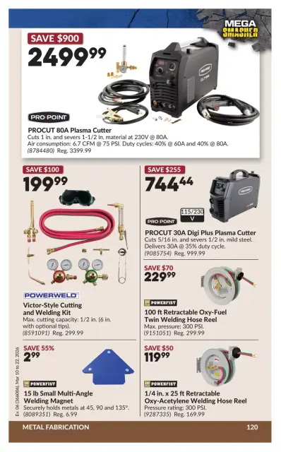 Princess Auto Canada offers from 10 to 22 March 2026 Mega Smasher Deals - Page 126