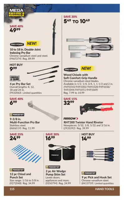 Princess Auto Canada offers from 10 to 22 March 2026 Mega Smasher Deals - Page 121