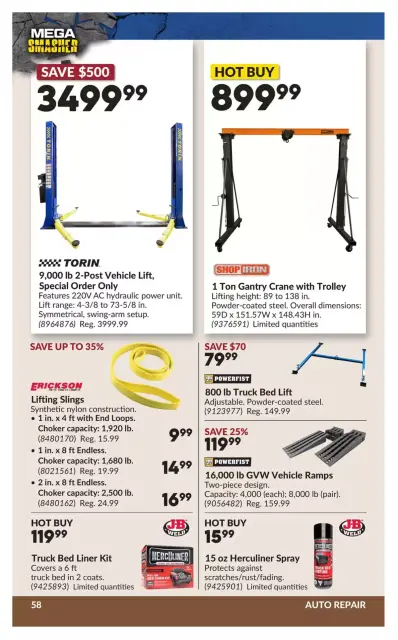 Princess Auto Canada offers from 10 to 22 March 2026 Mega Smasher Deals - Page 63