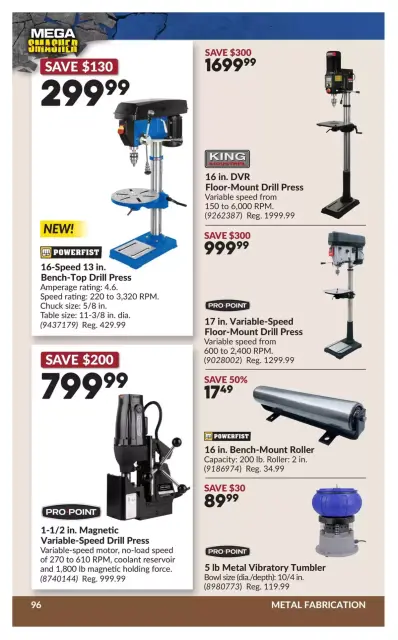 Princess Auto Canada offers from 10 to 22 March 2026 Mega Smasher Deals - Page 101