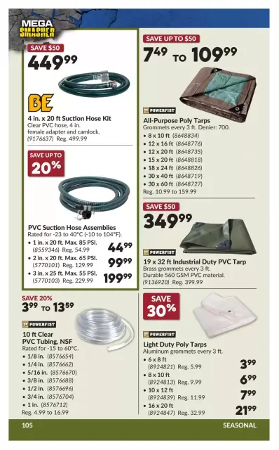 Princess Auto Canada offers from 10 to 22 March 2026 Mega Smasher Deals - Page 111