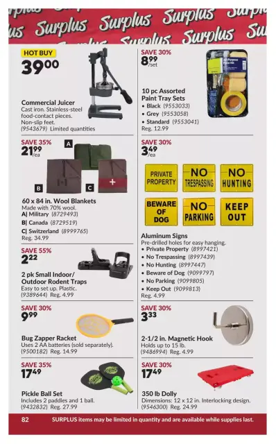Princess Auto Canada offers from 10 to 22 March 2026 Mega Smasher Deals - Page 87