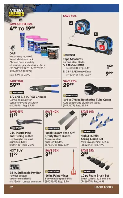 Princess Auto Canada offers from 10 to 22 March 2026 Mega Smasher Deals - Page 37