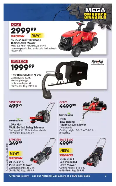Princess Auto Canada offers from 10 to 22 March 2026 Mega Smasher Deals - Page 8