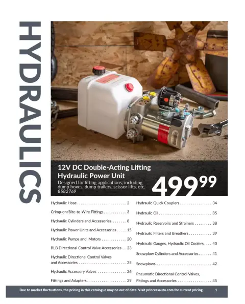 Princess Auto Canada offers from 16 April 2025 to 16 April 2026 Hydraulics Deals - Page 3