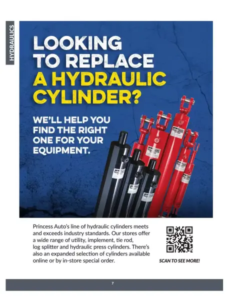 Princess Auto Canada offers from 16 April 2025 to 16 April 2026 Hydraulics Deals - Page 9