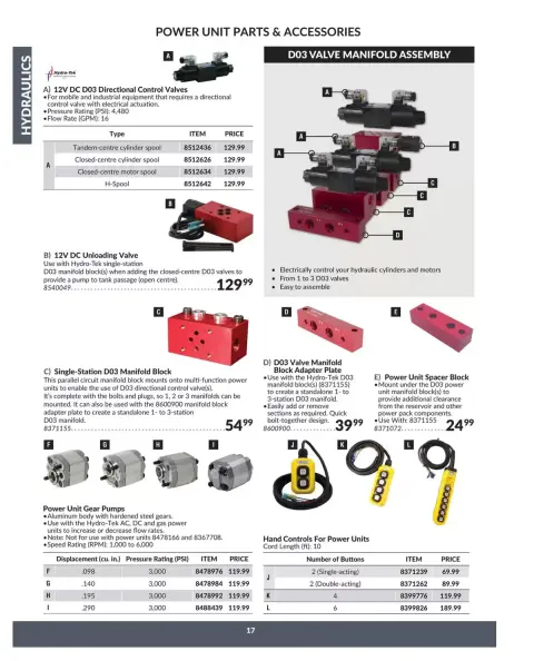 Princess Auto Canada offers from 16 April 2025 to 16 April 2026 Hydraulics Deals - Page 20