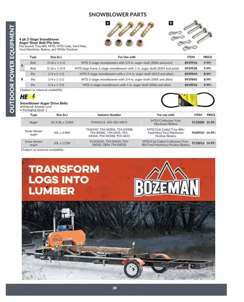 Princess Auto Canada offers from 16 April 2025 to 16 April 2026 OUTDOOR POWER EQUIPMENT DEALS - Page 34