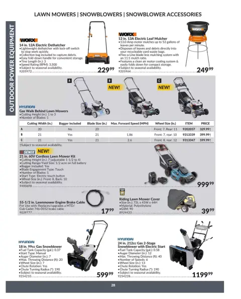 Princess Auto Canada offers from 16 April 2025 to 16 April 2026 OUTDOOR POWER EQUIPMENT DEALS - Page 32